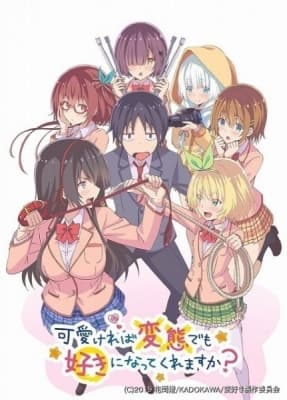 Cover for Hensuki: Are you willing to fall in love with a pervert, as long as she's a cutie?